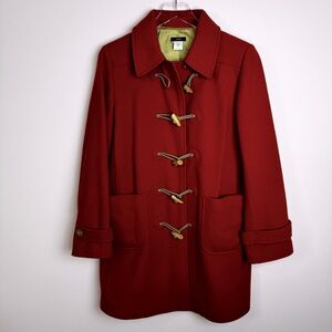 J. Crew size M Pea Coat Wool Blend